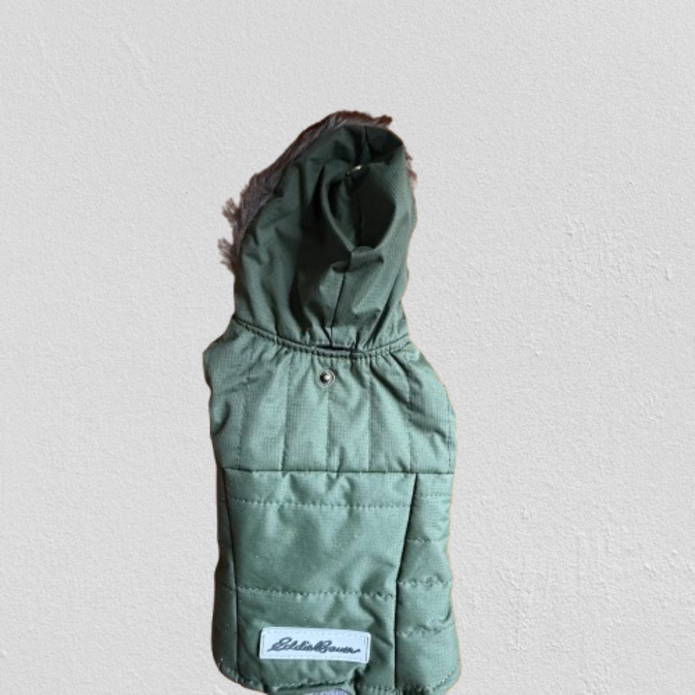 Eddie Bauer PET Chinook Hooded Parka XS Militry Green